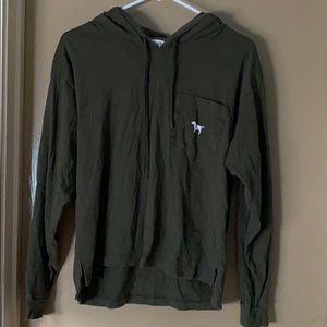 VS PINK long sleeve with hood